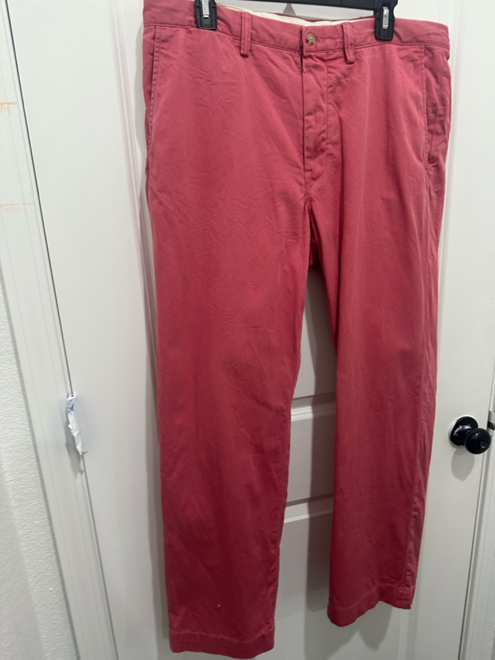 Polo Ralph Lauren Men's Coral Straight-Leg Chino Pants SZ 34/30